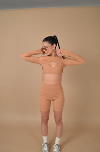 MANGAS NUDE BROWN