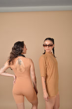 Cargar imagen en el visor de la galería, JUMPSUIT NUDE BROWN
